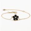 CDD nova pulseira de ameixa trevo de quatro folhas pulseira de flor simples feminina comércio exterior negócio transfronteiriço fornecimento quente loja de fábrica