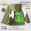 Nueva chaqueta de dibujos animados de Minecraft para niños, chaqueta cortavientos elegante para otoño e invierno, adecuada para niños mayores