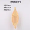 Cesta de produtos trançados de bambu artesanal produtos trançados de bambu decoração criativa casa pá de lixo bandeja pequena placa de bambu para casa redonda