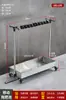 Soporte Móvil para Mopa de Piso Estante de Almacenamiento de Acero Inoxidable Escoba Soporte para Mopa Comercial Limpieza de Aula Herramienta de Higiene Almacenamiento