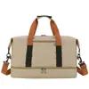 Bolsa Deportiva, Bolsa de Fitness para Mujer, Bolsa de Entrenamiento para Natación con Separación Húmedo y Seco, Bolsa de Viaje, Bolsa Multifuncional para Hombre, Bolsa de Hombro de Viaje Moderna