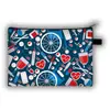Bolsa de Moedas Grande Padrão de Emergência Médica Transfronteiriça Porta-Cartões Personalizado Artístico Bolsa de Armazenamento Desenho Animado para Estudantes Transfronteiriça