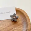 Mini Pinza de Garra Pequeña de Aleación con Flor de Verano Nueva Pétalo Pinza para el Cabello de Mujer Pinza para Flequillo Pinza Lateral para Cabello Rebelde Accesorios para el Cabello Mujer