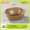 Louças de Melamina para Uso Comercial em Restaurantes de Hot Pot, Pratos de Acompanhamento para Vegetais e Cogumelos, Pratos de Melamina com Duas Alças para Tripa de Boi