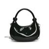 Bolso Pequeño para Mujer 2025 Nuevo Estilo Coreano Simple Moda Combinable Axila Hombro Bandolera Bolso de Cadena Baguette para Mujer Trendy