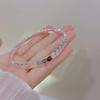 Pulsera de Plata Cerrada Escama de Pescado para Mujer, Verano Plata Pura 9999, Moderna y Versátil, Regalo para Mejor Amiga o Novia, Pulsera de Diseño Cerrado