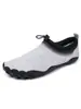 Sapatos de vadeio antiderrapantes para adolescentes, sapatos para rastreamento de riachos ao ar livre, novos sapatos de malha respirável de verão para homens, sapatos de praia leves com sola macia