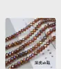 468 cuentas planas cuentas de rueda vidrio cristal diy accesorios de joyería material cuentas disco cuentas cuentas sueltas verde claro