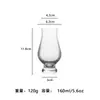 Taza de Cata de Cristal Creativa Transparente para Whisky Alto Valor de Color Vertical Fragante Taza Aromática Copa de Vino Extranjero Copa Seca