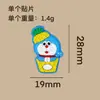 Venta Caliente Serie Doraemon Charms para Zapatos Crocs Accesorios para Zapatos Adornos Hebillas Decorativas DIY