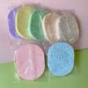 Almohadilla limpiadora facial de pulpa de madera directa de fábrica espesada exfoliante limpieza profunda maquillaje desmaquillante mayoreo
