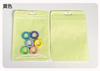 Bolsa Macaron Colorida con Cierre Bolsita Holográfica Bolsita Gruesa Transparente Colorida Bolsita Hueso Bolsillo con Solapa Sellada para Joyería Bolsita de Empaque para Pantalones Brochas de Maquillaje