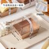Caixa de Embalagem Rolo de Toalha da Moda Rolo de Colcha de Algodão Rolo de Bolo Sobremesa Caixa de Corte Embalagem de Pastelaria para Assar