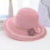 Moda de Verano 2025 Nuevo Sombrero de Sol de Paja para Mujer Protección Solar para Viajes al Aire Libre Sombrero de Playa Sombrero de Paja Sombrero de Sol de Ala Ancha