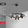 Lámpara Colgante para Sala de Estar Estilo Industrial, Foco Minimalista, Lámpara Creativa Única Post-Moderna Loft Tienda de Ropa Restaurante, Lujo Ligero
