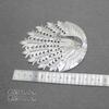 DIY Xiuhe Corona de Gran Fénix Material Plata Hierro Fénix Mariposa Flor Pieza Accesorios de Joyería