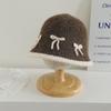 Sombrero de Pescador para Niños 2025 Otoño e Invierno Nuevo Estilo Sombrero Cubo para Niños y Niñas Estilo Coreano Niños de Edad Media Sombrero Cálido de Moda Exportación