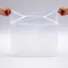 Fábrica de origem de Foshan sacos de fundo quadrado de PE, transparentes e espessados, para equipamentos industriais, à prova de umidade, personalizáveis com logotipo impresso