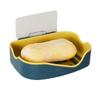 Caixa de sabonete de boca oblíqua doméstica, suporte criativo de sabonete de urso, banheiro, vaso sanitário, mesa, dreno, caixa de sabonete