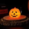 Decoración de Pastel de Halloween Arcilla Suave Figura Linda de Fantasma Ojos Chistosos Perlas de Azúcar Velas de Halloween Toppers Inserts
