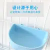 Comedero colgante para jaula de mascotas, universal para perros y gatos, dispensador de agua y comida desmontable, portátil, hecho de plástico de grado alimenticio, cuenco para gatos