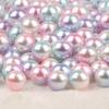 4-10mm cor mágica ABS não poroso nail art imitação pérola acessórios contas redondas artesanais diy gota cola material AliExpress