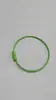 Cable de acero pintado con grillete giratorio llavero llavero hebilla para etiqueta de equipaje alambre de acero