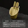 Tubo de bambú imitación melamina sin moho restaurante de hot pot juego de cucharas de pasta de camarón plato creativo de pasta de camarón molde para hacer albóndigas de pescado y res