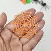 Teia de Aranha de Plástico Mini Halloween Transfronteiriça Suprimentos de Festa Halloween Dia da Mentira Enfeites Decorativos Adereços de Pegadinha