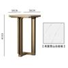 Aço Inoxidável Nórdico Moderno Leve Luxo Sala de Estar Mármore Suporte de Flores Mesa Lateral Famoso da Internet Estante de Armazenamento de Chão Mesa Lateral