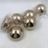 Cuentas semiredondas de 4.5 cm cuentas convexas semiredondas grandes de aleación 44 mm oro espejo de alto brillo cuentas esféricas sofá gabinete