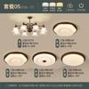 Lámpara de Araña de Sala de Estar Pastoral Americana Creativa Celebridad de Internet Lirio de los Valles Foco Lámpara Francesa Lámpara Retro Lámpara Medieval para Restaurante Dormitorio
