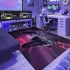 Alfombra de máquina de juegos Amazon transfronteriza, alfombra de mango visual 3D, alfombra decorativa para habitación de e-sports infantil, al por mayor en stock