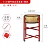 Tambor Hecho de Madera de Ciprés, Tambor de Piel de Vaca, Tambor Ritual Taoísta de Templo, Tambor Taiko Japonés, Tambor Plano, Instrumento Ritual, Tambor de Salón, Instrumento Musical, De Madera