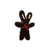Broche de Peluche de Dibujos Animados de Navidad Pin de Alce Clip de Pico de Pato Decoración Linda Regalo de Vacaciones Accesorios de Muñeco de Nieve