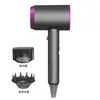 Amazon Cross-border Secador de cabelo de alta velocidade Secador de cabelo de salão de beleza doméstico de alta potência Secador de cabelo de íons de luz azul para cuidados com os cabelos