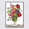Feliz 99 nueva serie de flores de punto de cruz compitiendo por belleza bordado a mano pintura colgante material DIY venta al por mayor entrega