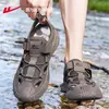 Sandalias de Verano para Hombre, Transpirables, para Exteriores, Antideslizantes, Casuales, Caladas, Resistentes al Desgaste, para Deportes al Aire Libre, Actividades Acuáticas y Uso en la Playa