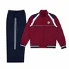 Uniforme escolar de outono de manga comprida e calça comprida direto da fábrica, conjunto de roupas esportivas folgadas para primavera e outono, uniforme de classe macio e confortável, roupa de trabalho