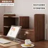 Estante de Mesa Porta-Objetos Estação de Trabalho Prateleira de Mesa para Armazenamento Quarto de Estudante Canto de Mesa Estante de Livros Armário de Mesa para Armazenamento
