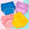 Feige Pantalones de Aprendizaje Lavables 100% Poliéster Pantalones de Entrenamiento 100% Poliéster Transpirables Pantalones de Pan para Bebé Pantalones de Pañal Pantalones Pull-Up para Bebé