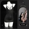 Vestido Divertido y Coqueto Lemon Story, Conjunto Transparente para Dormir Sin Quitarse, Lencería Sexy, Ropa de Dormir para Recámara, Conjunto Revelador para Mujeres