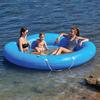 Nueva isla flotante inflable para agua para varias personas, red inflable para agua para piscina al aire libre, orilla del mar, cinturón inflable para agua, sofá isla flotante para varias personas