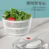 Deshidratador de verduras tipo prensa, centrifugador de ensaladas, lavabo para verduras, centrifugador para escurrir agua, herramienta manual para lavar y deshidratar frutas