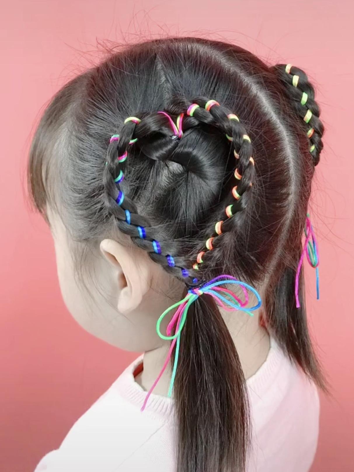 儿童彩色编发绳