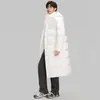 Chaqueta de Plumas de Pato Blanca para Hombre, Estilo Invierno de Longitud Media, Nuevo Modelo 2026, Abrigo Grueso Casual de Negocios, Suministro Exclusivo Transfronterizo al por Mayor