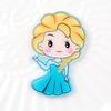 Broche de aplique de princesa com glitter acrílico emblema acrílico acessórios para bolsa patch DIY para capa de celular acessórios de cabelo