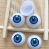 Ojos Animales Hechos a Mano para BJD Ojos de Juguete Ojos Falsos Realistas Ojos Rojos por el Sol para Muñeca