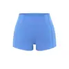 Shorts Fitness de Verão Ultra-Curtos que Moldam o Quadril para Mulheres 2026 Novo Cintura Alta Zíper Lateral Sexy Elástico Justo Casual Hot Pants