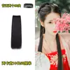 Peluca estilo Hanfu fresco accesorios moño de pelo de una pieza estilo antiguo túnica de estilo antiguo para la parte posterior de la cabeza estilo Wei Jin túnica de los Estados Combatientes moño para presionar el pelo de la nuca